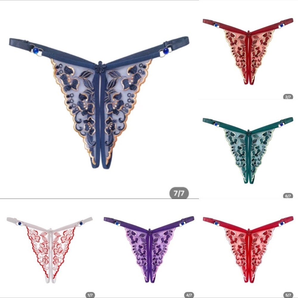 7 brand new lace panties - never used! Brand new